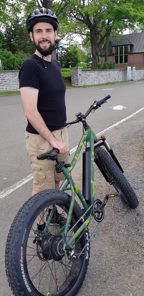 Bike tour at Orleans Island