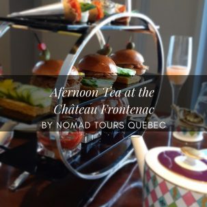 afternoon tea at chateau frontenac