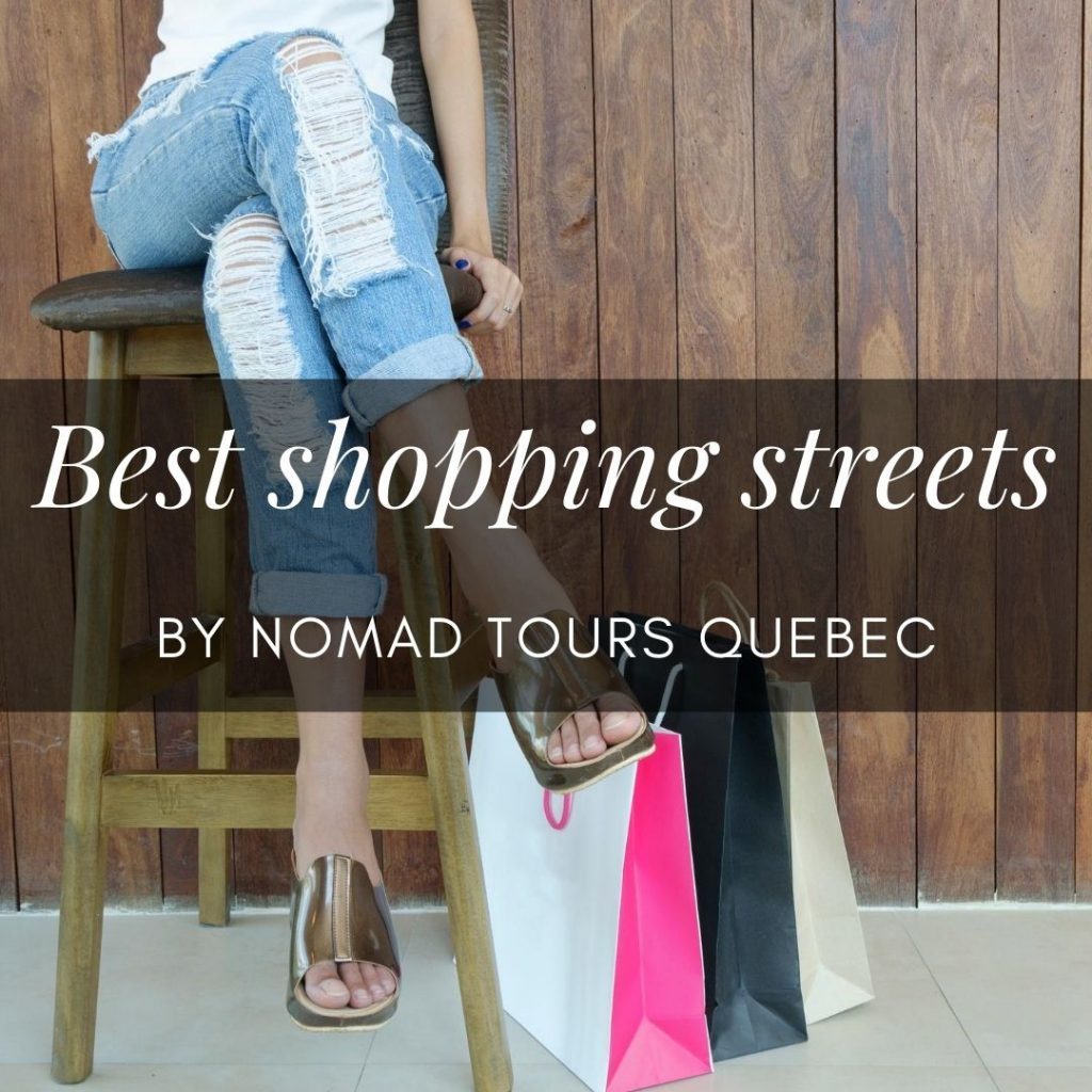 Best shopping streets in Quebec City